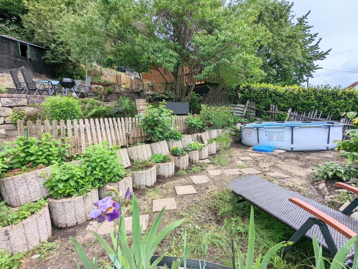 Urlaubsmagie - Bad Schandau Fusslaufig, Garten, Pool - R1 Rathmannsdorf Exterior foto