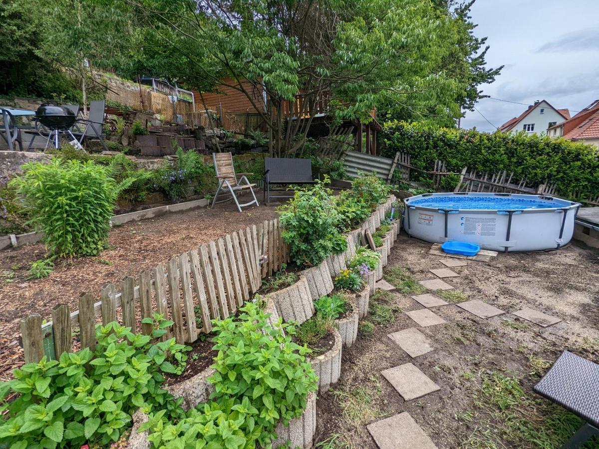 Urlaubsmagie - Bad Schandau Fusslaufig, Garten, Pool - R1 Rathmannsdorf Exterior foto