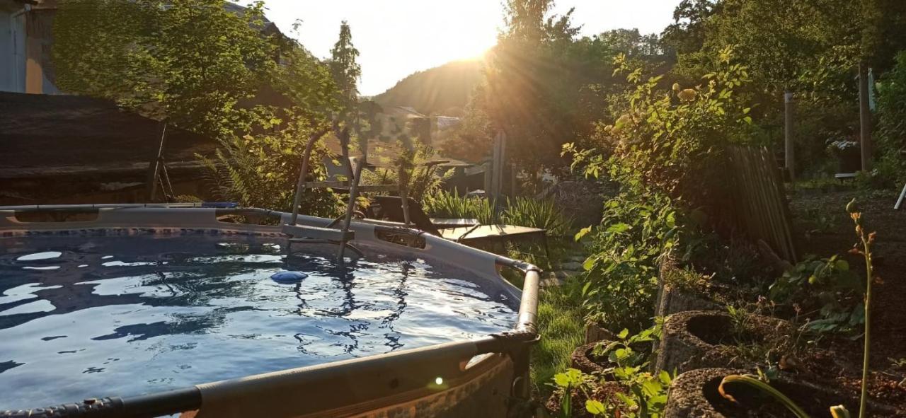 Urlaubsmagie - Bad Schandau Fusslaufig, Garten, Pool - R1 Rathmannsdorf Exterior foto